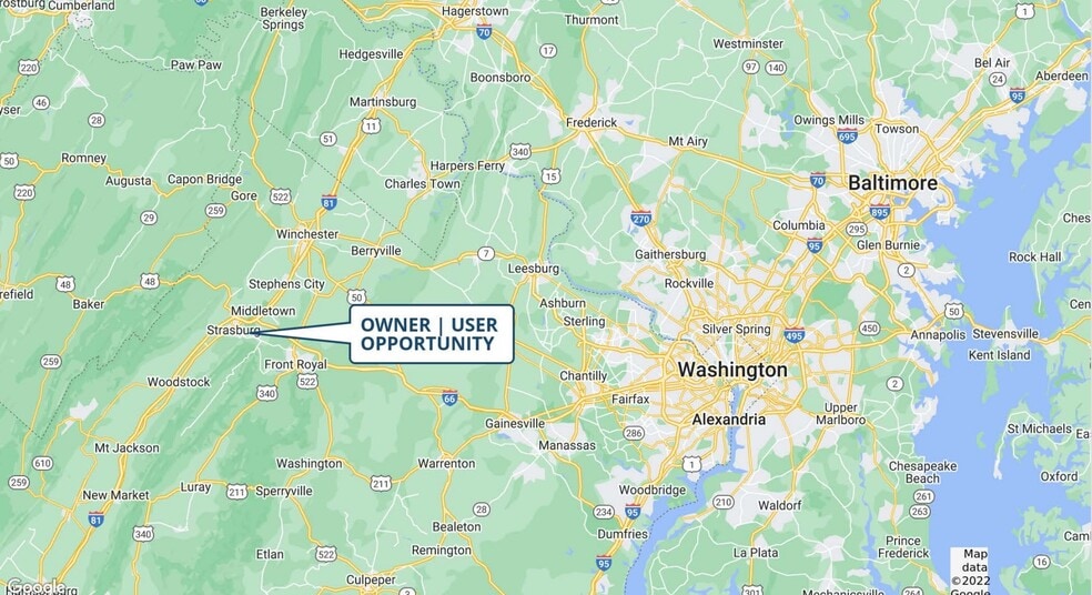 Old valley pike, Strasburg, VA for sale - Building Photo - Image 2 of 20