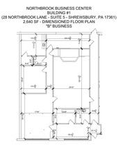 28 Northbrook Ln, Shrewsbury, PA for lease Floor Plan- Image 2 of 3