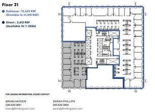 1301 5th Ave, Seattle, WA for lease Floor Plan- Image 1 of 1