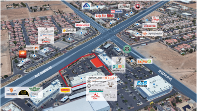 5025 Blue Diamond Rd, Las Vegas, NV - AERIAL map view