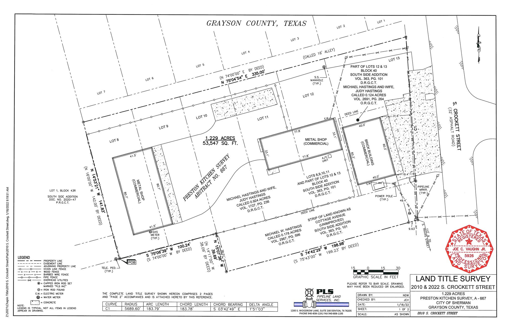 2010-2022 S Crockett St, Sherman, TX 75090 - Flex for Sale | LoopNet