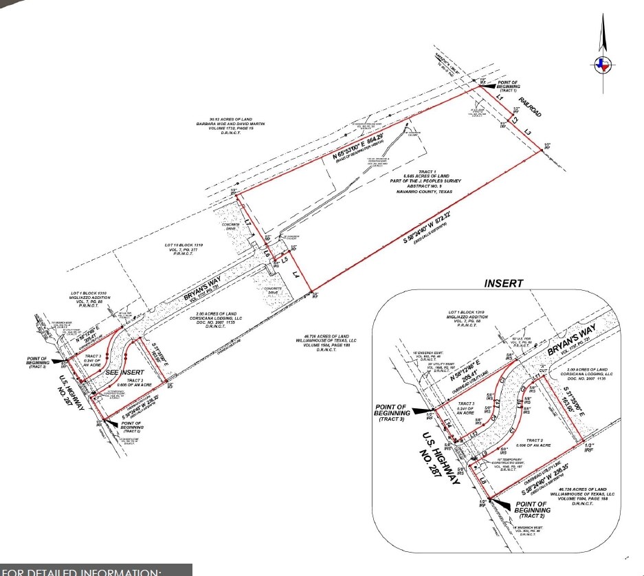 US Highway 287, Corsicana, TX for sale Site Plan- Image 1 of 1