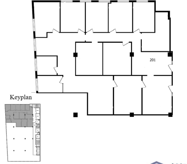 505 8th Ave SW, Calgary, AB for lease Floor Plan- Image 1 of 1