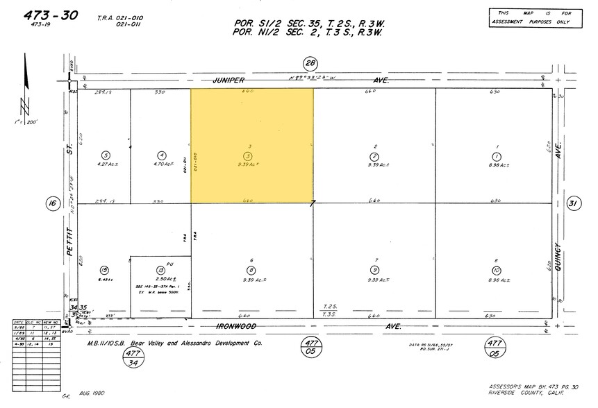 Juniper Ave, Moreno Valley, CA for sale - Primary Photo - Image 1 of 6