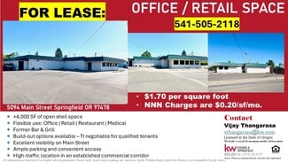 More details for 5094 Main St, Springfield, OR - Office/Retail for Lease