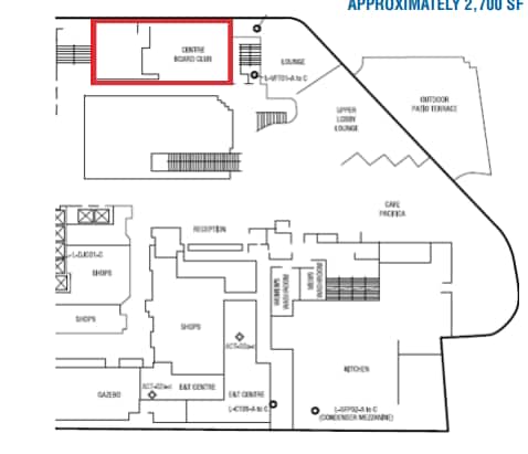 999 Canada Pl, Vancouver, BC for lease Floor Plan- Image 1 of 7