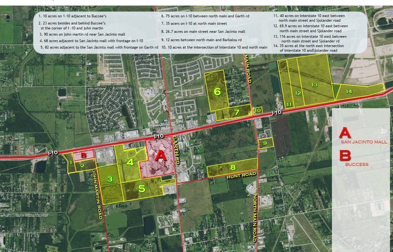 I-10 & W Garth Rd, Baytown, TX for sale Primary Photo- Image 1 of 1