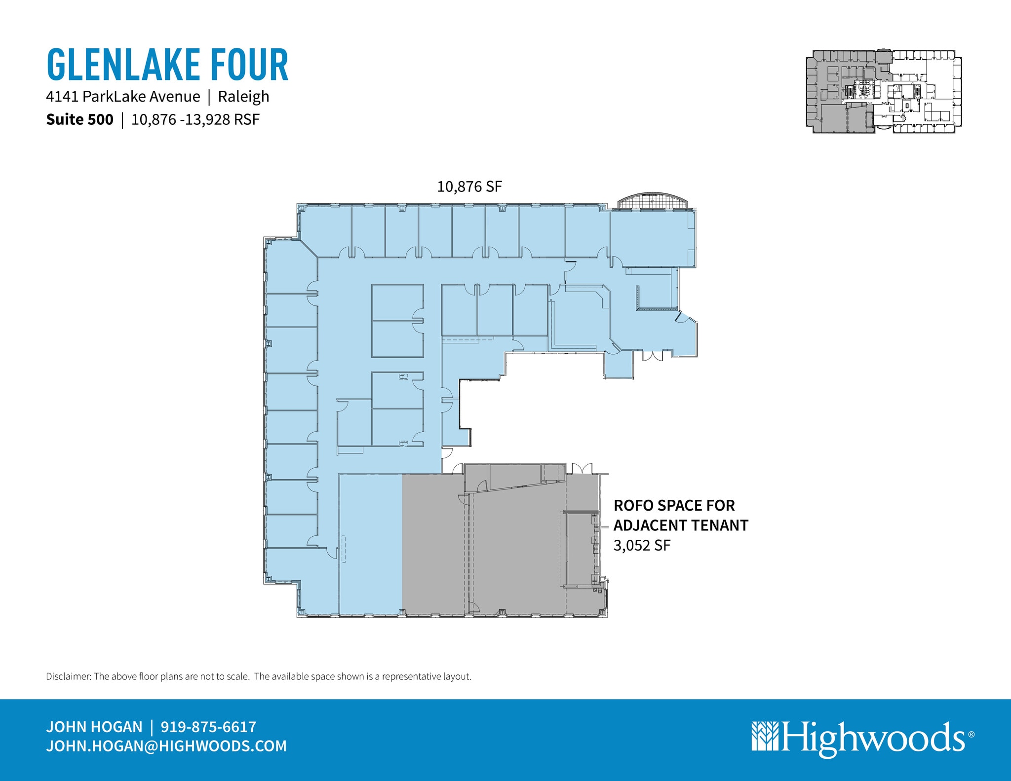 4141 Parklake Ave, Raleigh, NC for lease Floor Plan- Image 1 of 1