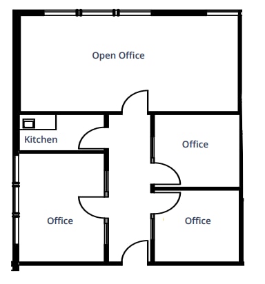 1855 Olympic Blvd, Walnut Creek, CA for lease Floor Plan- Image 1 of 1