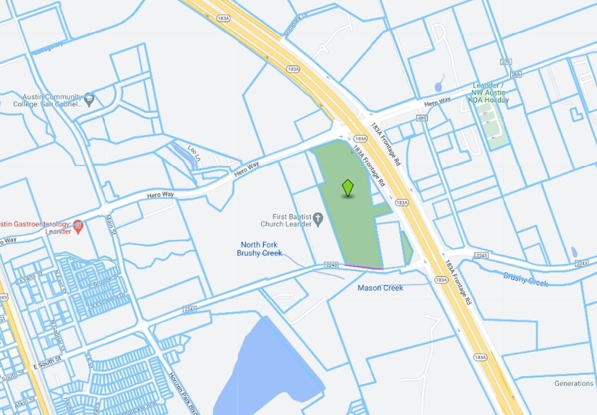 9701 183A Toll Road, Leander, TX for sale - Plat Map - Image 3 of 4