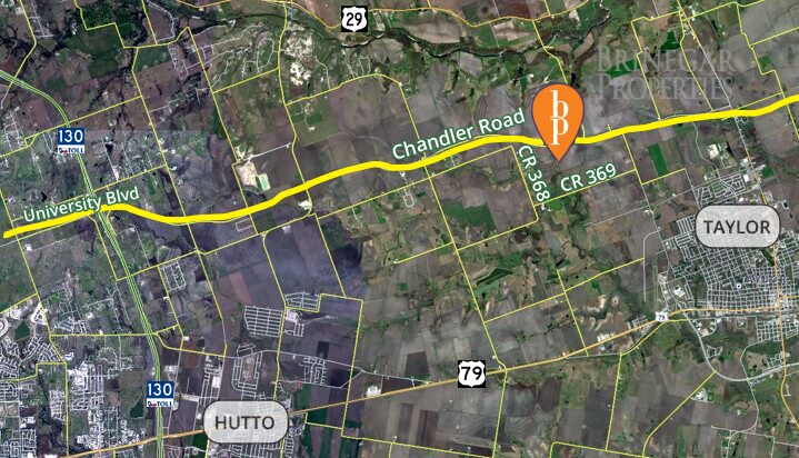 12985 Chandler Rd, Taylor, TX for sale - Aerial - Image 1 of 1