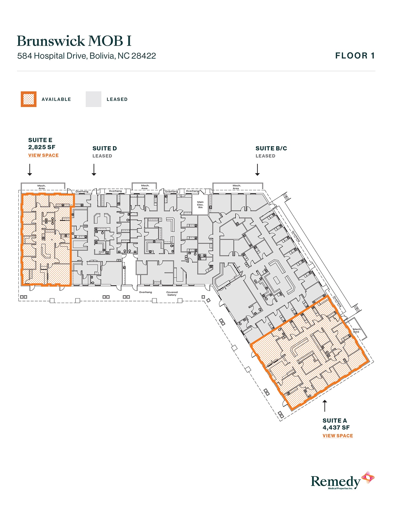584 Hospital Dr NE, Bolivia, NC for lease Floor Plan- Image 1 of 1