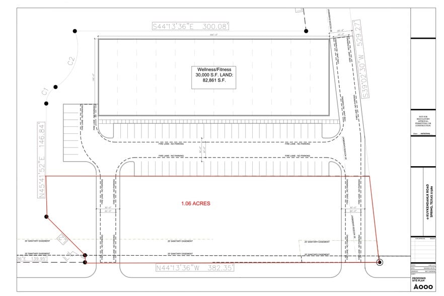 22606 Kuykendahl Rd, Spring, TX for sale - Site Plan - Image 3 of 6
