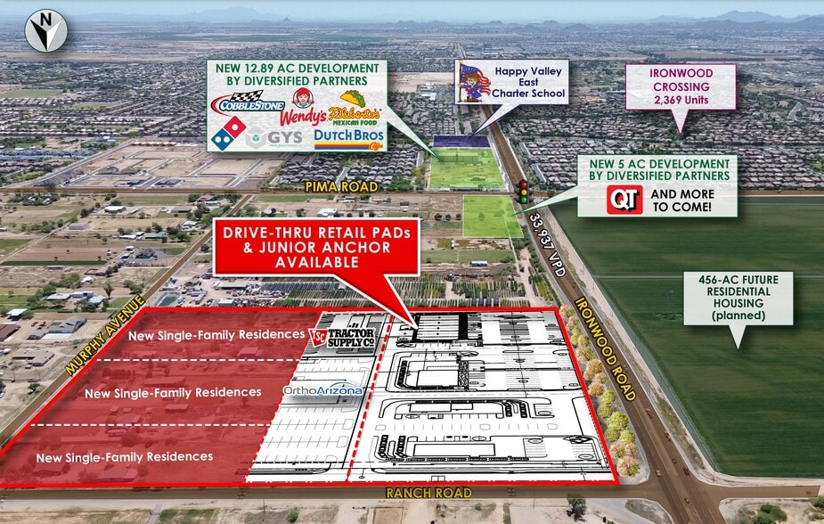 SEC Ironwood Rd & Ranch Rd, San Tan Valley, AZ for lease - Building Photo - Image 1 of 1