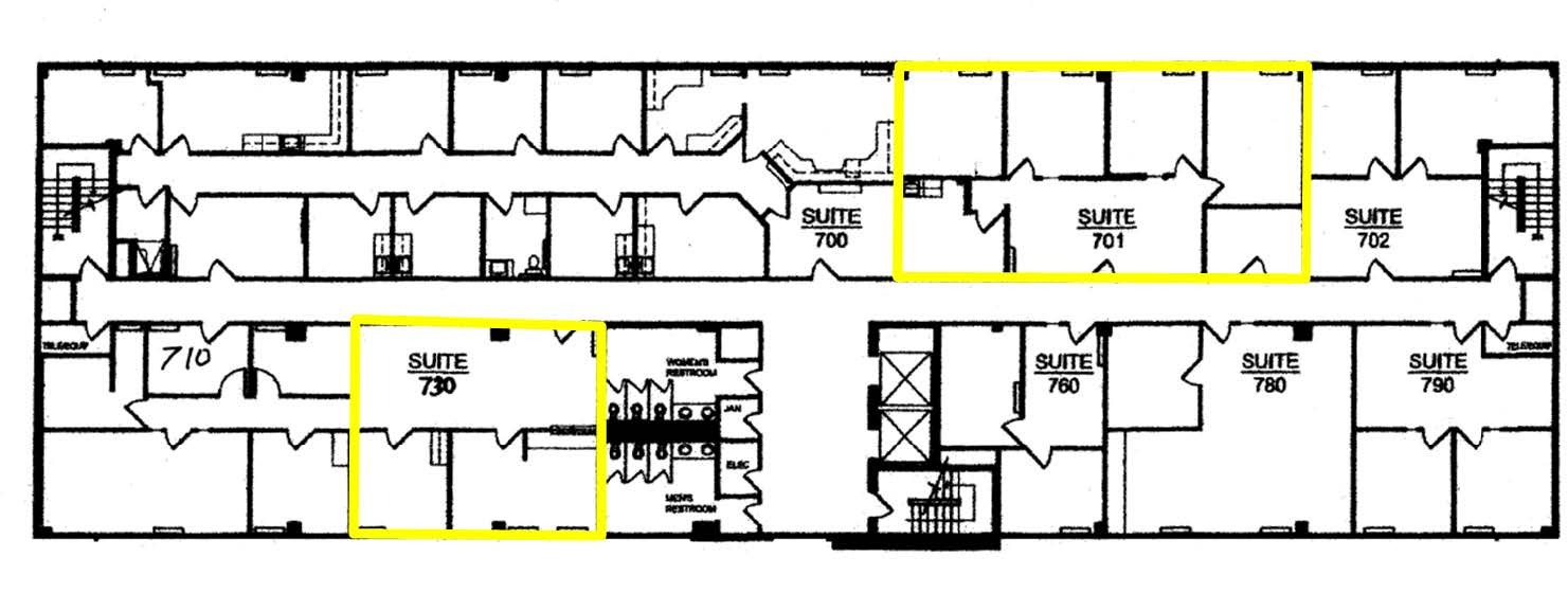 1780 S Bellaire St, Denver, CO for lease Floor Plan- Image 1 of 1