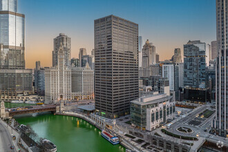 401 N Michigan Ave, Chicago, IL - aerial  map view