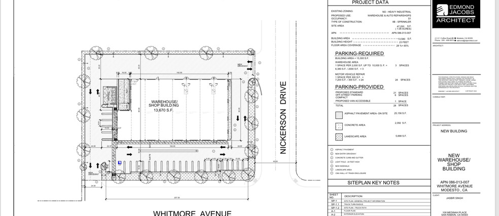 Whitmore Ave & Nickerson Dr, Modesto, CA for sale - Building Photo - Image 2 of 20