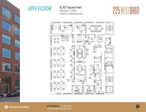 225 W Ohio St, Chicago, IL for lease Floor Plan- Image 2 of 2