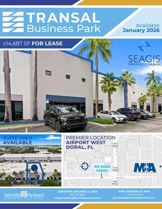 More details for 8305 NW 27th St, Doral, FL - Industrial for Lease