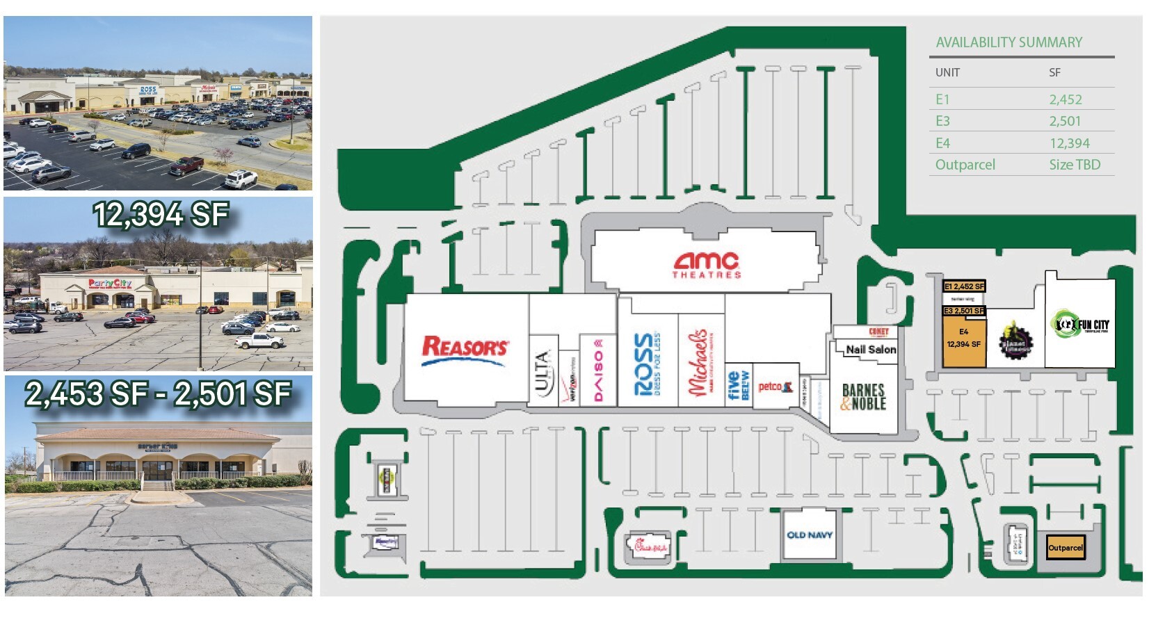 4909-5231 E 41st St, Tulsa, OK for lease Site Plan- Image 1 of 1