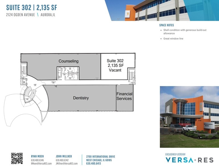 2124 Ogden Ave, Aurora, IL for lease - Floor Plan - Image 3 of 9
