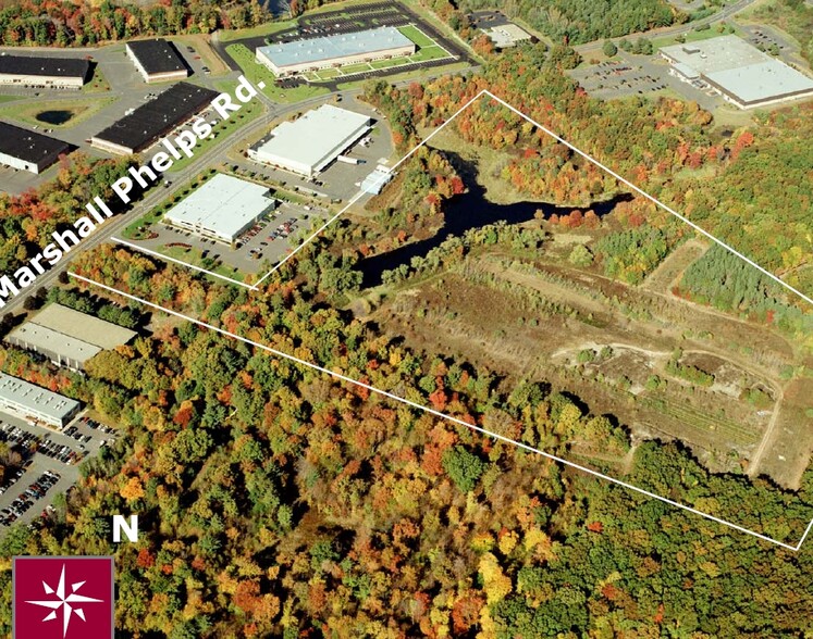 775-A Marshall Phelps Rd, Windsor, CT for lease - Aerial - Image 2 of 2