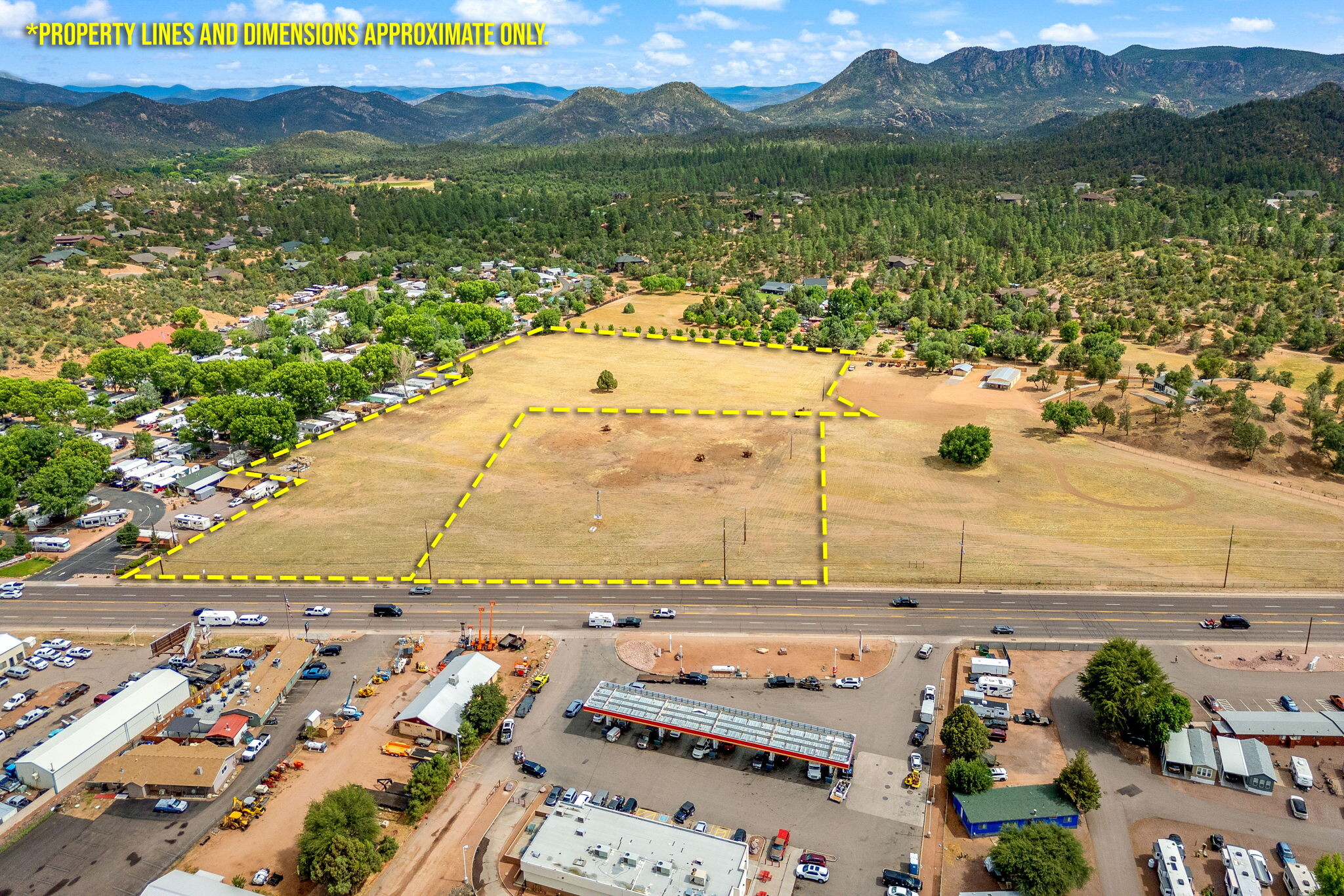 TBD HWY 260, Payson, AZ for sale Aerial- Image 1 of 14