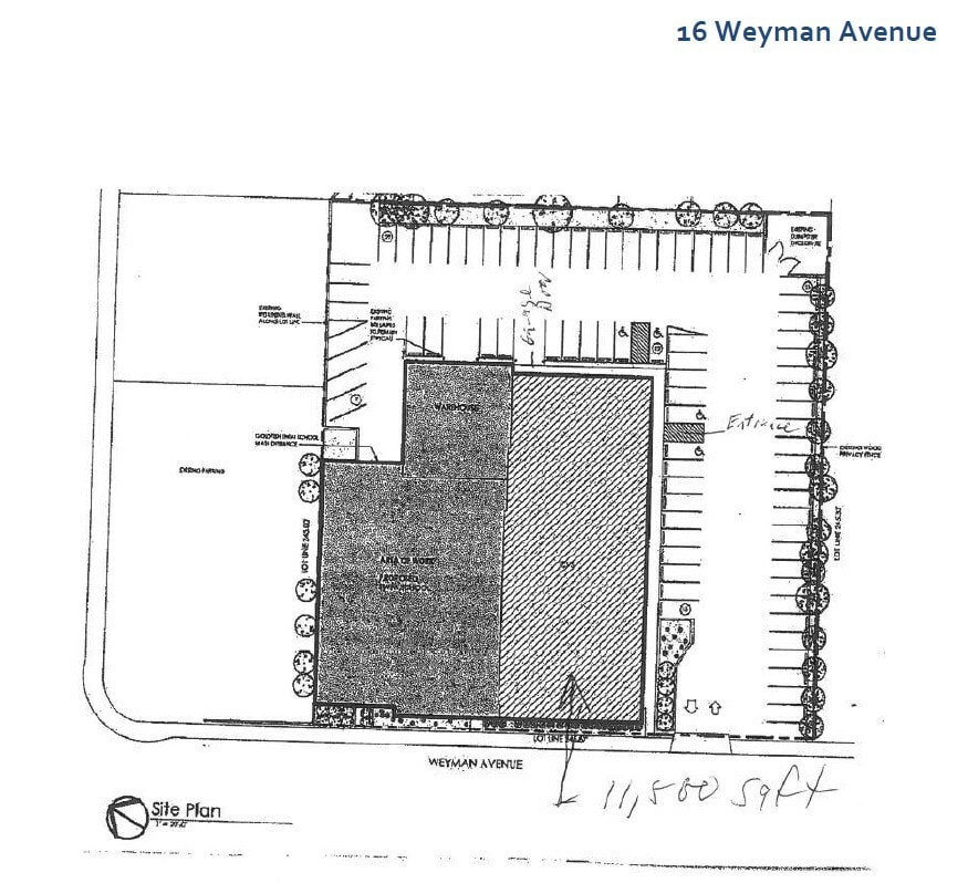 16 Weyman Ave, New Rochelle, NY for lease Site Plan- Image 1 of 1
