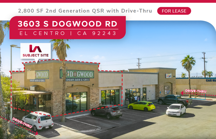 3603 S Dogwood Rd, El Centro, CA for lease - Building Photo - Image 1 of 7