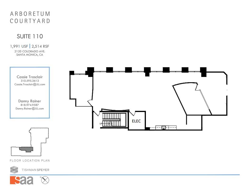2120 Colorado Ave, Santa Monica, CA for lease Floor Plan- Image 1 of 1