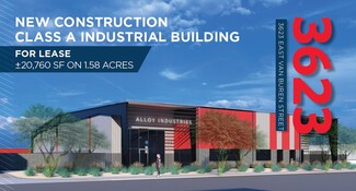 More details for 3623 E Van Buren St, Phoenix, AZ - Industrial for Lease