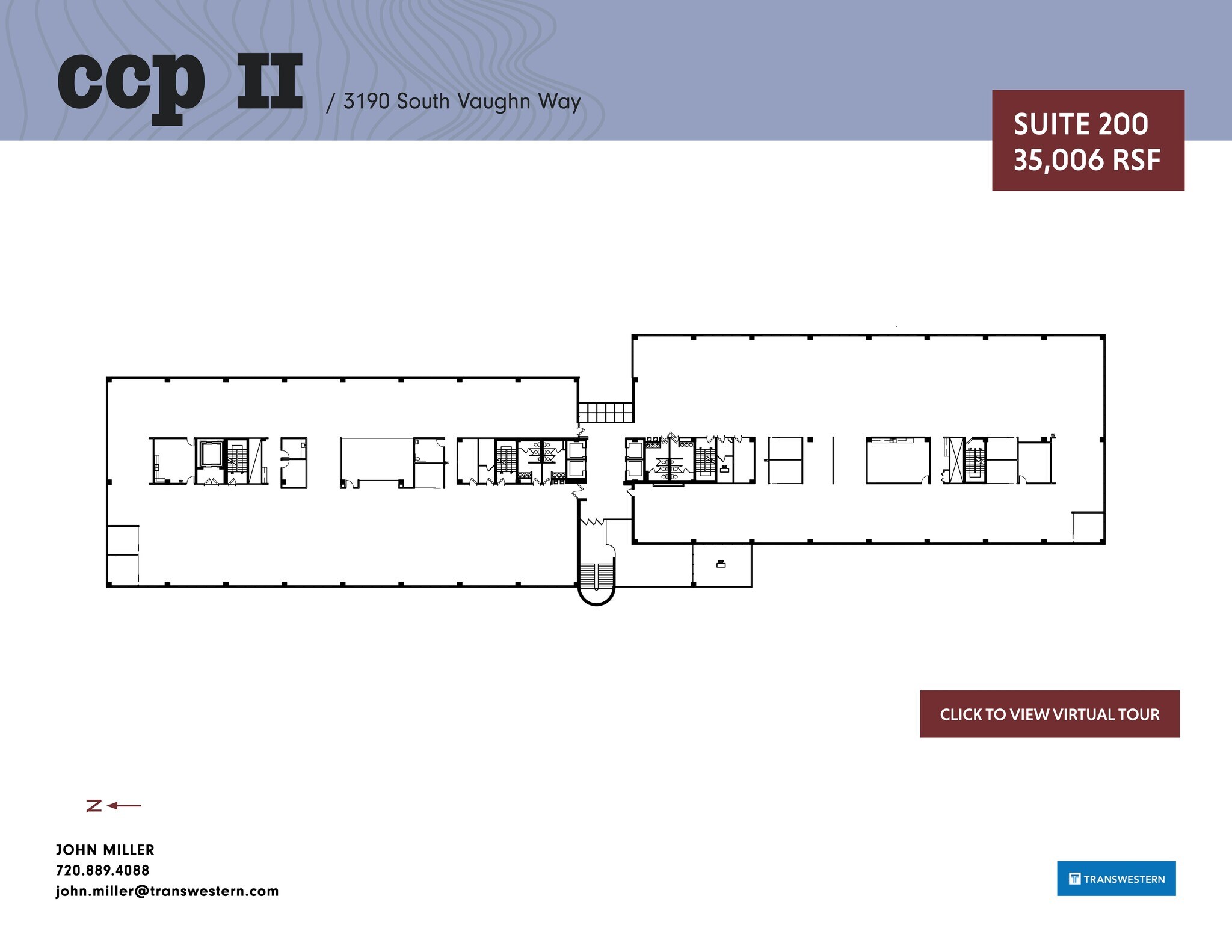 3131 S Vaughn Way, Aurora, CO for lease Site Plan- Image 1 of 2