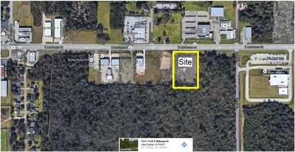 1530 McNeese St, Lake Charles, LA - AERIAL  map view