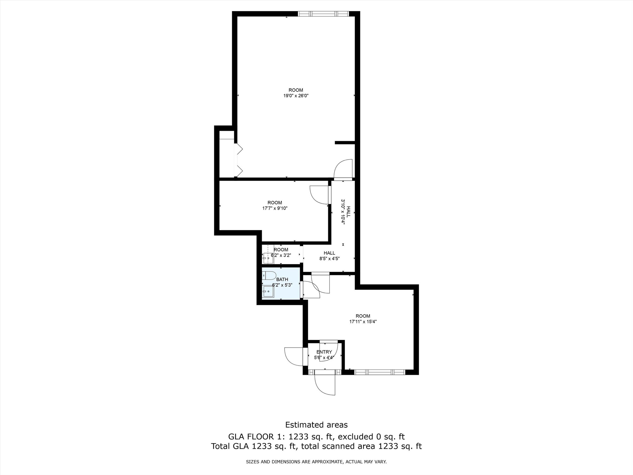 1 E Waldo Blvd, Manitowoc, WI for lease Floor Plan- Image 1 of 1