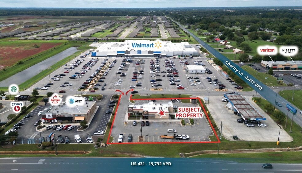 14637 Highway 231 431 N, Hazel Green, AL for sale - Building Photo - Image 2 of 8