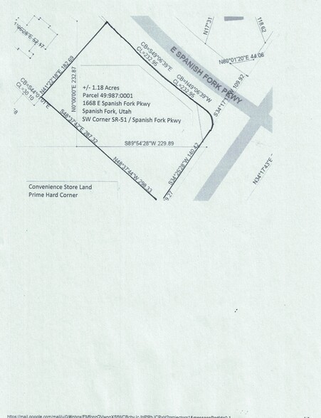 1668 E Spanish Fork Pky, Spanish Fork, UT for sale - Site Plan - Image 3 of 3