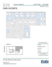 6310 San Vicente Blvd, Los Angeles, CA for lease Floor Plan- Image 1 of 1