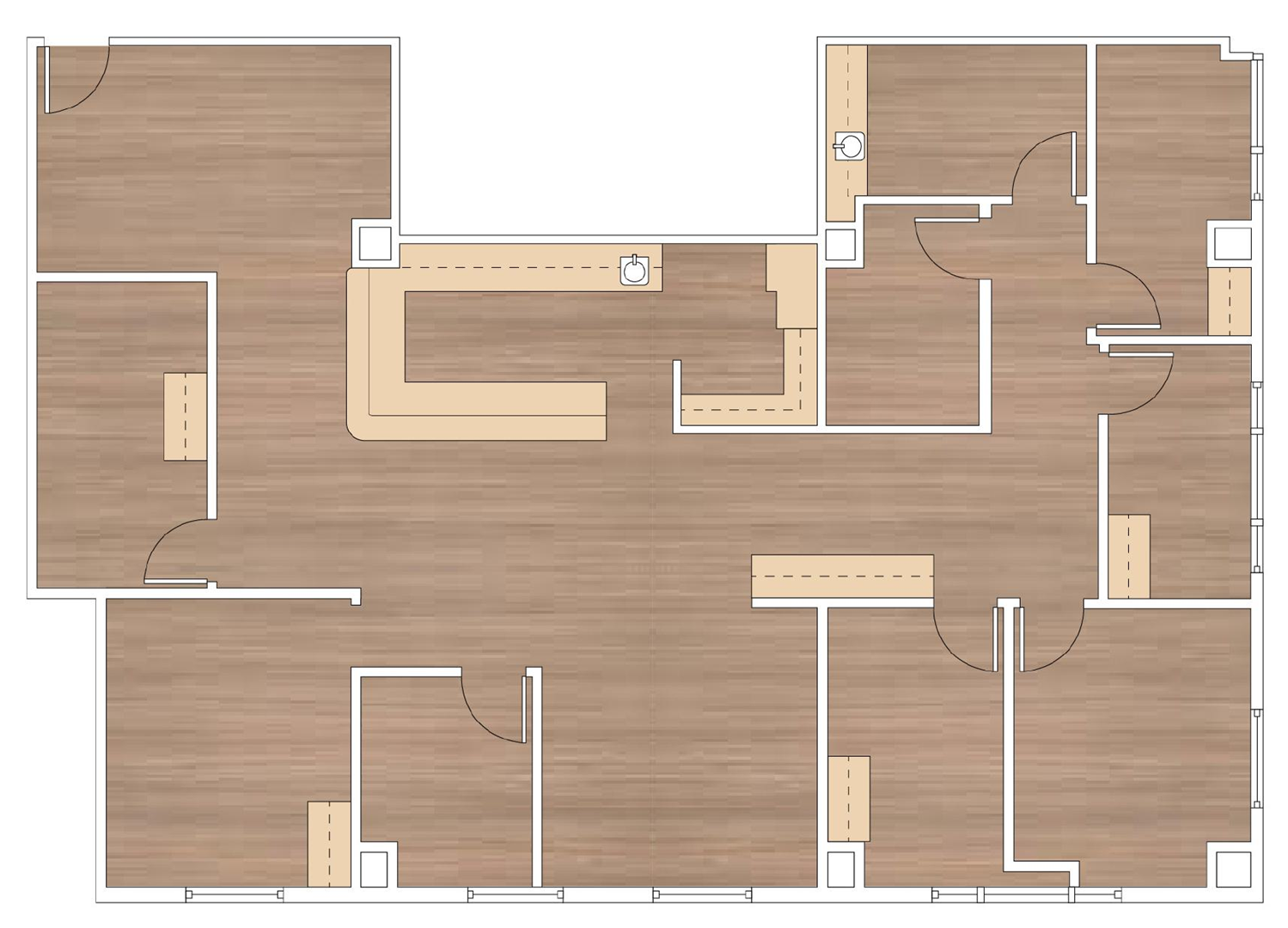 222 W Eulalia St, Glendale, CA for lease Floor Plan- Image 1 of 1