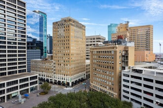 411 W 7th St, Fort Worth, TX - AERIAL map view