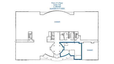 1101 Slater Rd, Durham, NC for lease Floor Plan- Image 1 of 1