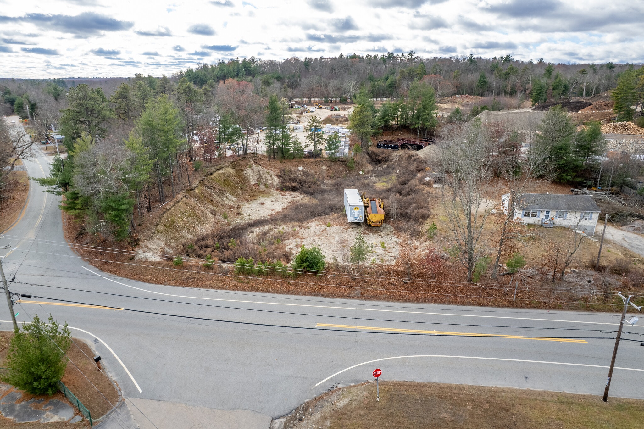 685 Quaker Hwy, Uxbridge, MA for sale Aerial- Image 1 of 4