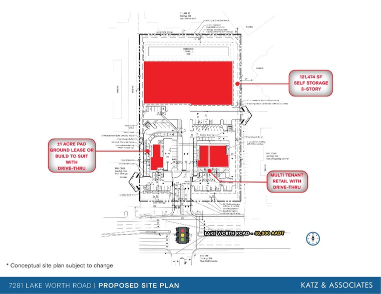 7281 Lake Worth Rd, Greenacres, FL for lease - Building Photo - Image 2 of 3