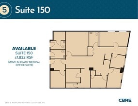2870 S Maryland Pky, Las Vegas, NV for lease Floor Plan- Image 1 of 1