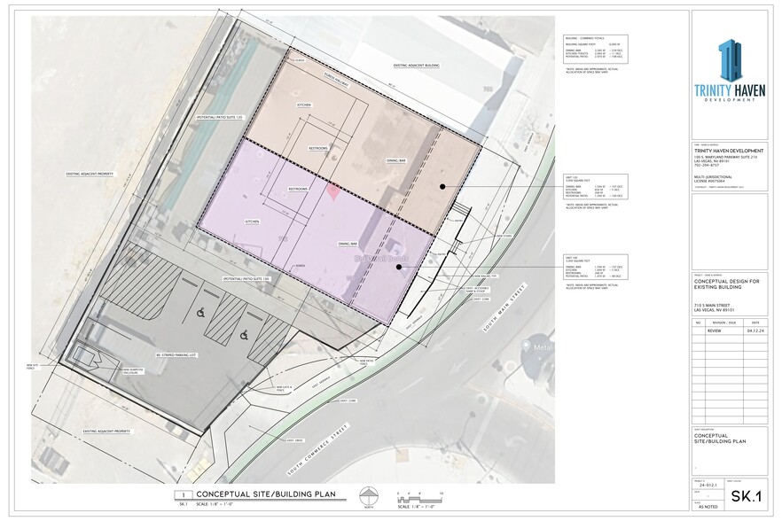 710 S Main St, Las Vegas, NV for lease - Site Plan - Image 1 of 19