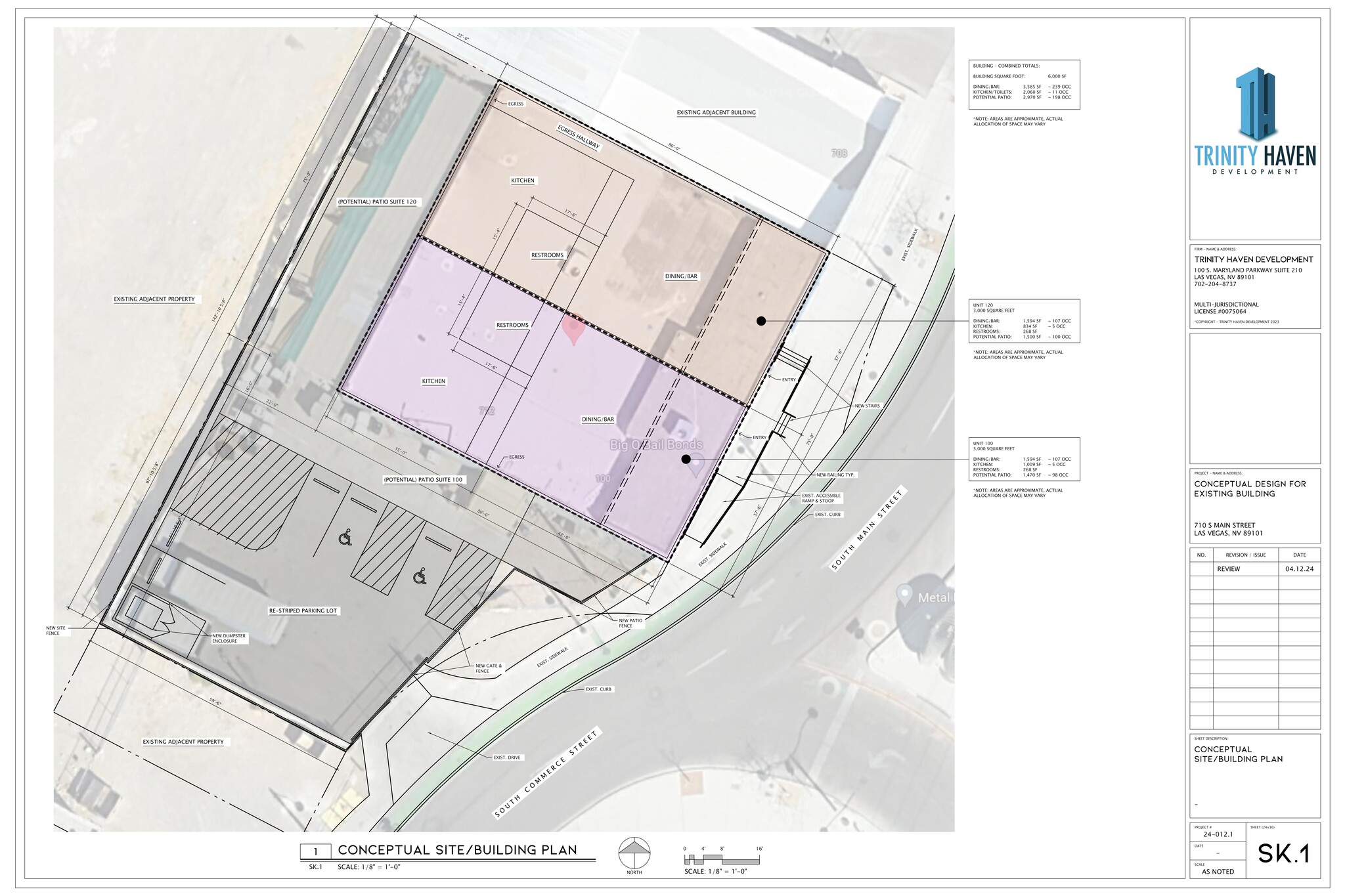 710 S Main St, Las Vegas, NV for lease Site Plan- Image 1 of 20