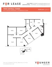 1401 N Central Expy, Richardson, TX for lease Floor Plan- Image 1 of 1
