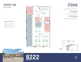 8222 N Belt Line Rd, Irving, TX for lease Floor Plan- Image 2 of 2