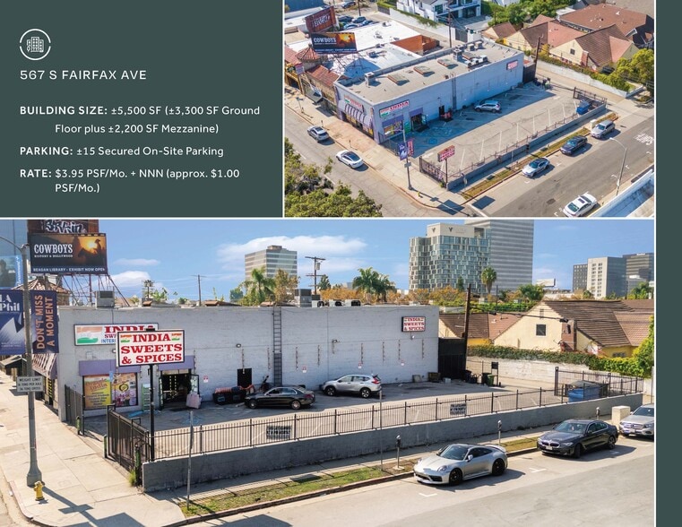 565-567 S Fairfax Ave, Los Angeles, CA for lease - Building Photo - Image 3 of 18