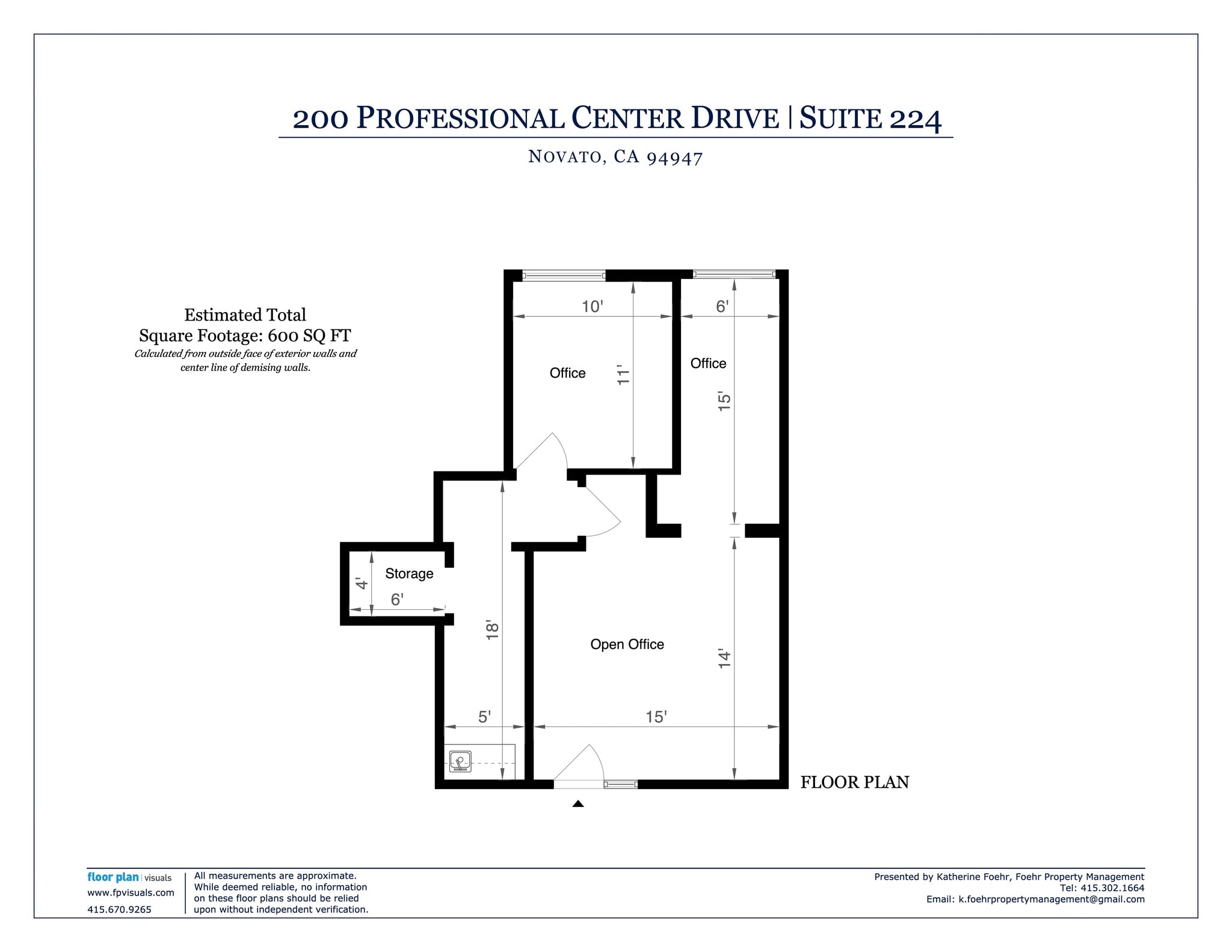 100 Professional Center Dr, Novato, CA for lease Site Plan- Image 1 of 6