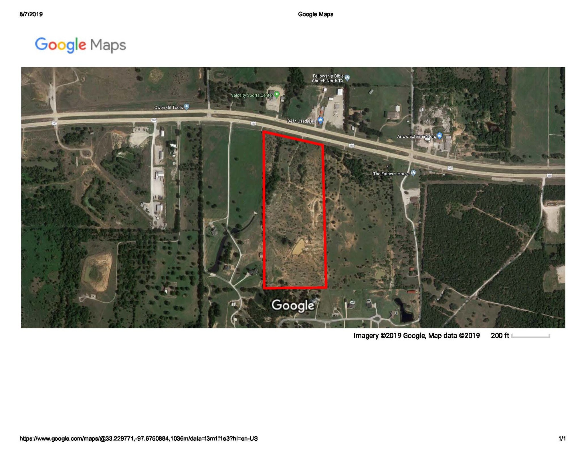 W US Highway 380, Decatur, TX for sale Primary Photo- Image 1 of 1